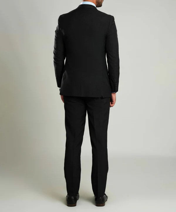 Grey Sovereign Plain Suiting — 3-Piece Couture Edition ✨