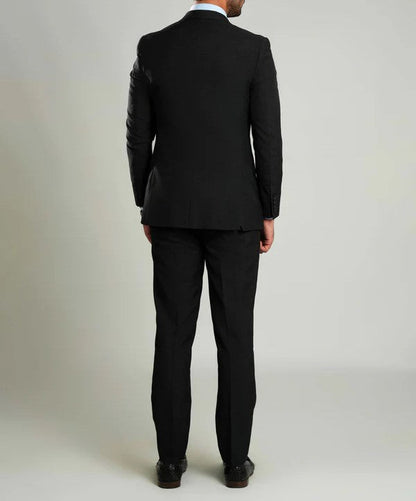 Grey Sovereign Plain Suiting — 3-Piece Couture Edition ✨